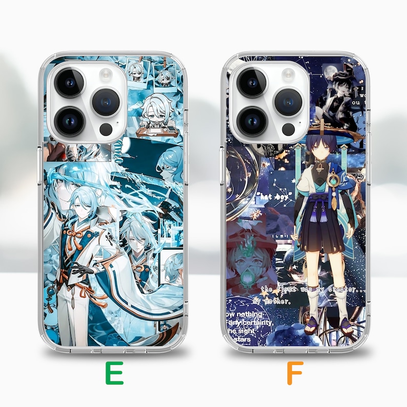 Genshin Auswirkungen Handyhülle für iPhone 17 Air 16e 16 15case für Samsung S25 S24 FE A15 A55 Hülle für Google Pixel 10 9 Bild 5