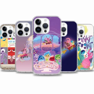 Inside Out Cartoon Movie phone case for iPhone 17 Air 16e 16 15case for Samsung S25 S24 FE A15 A55 case for Google Pixel 10 9