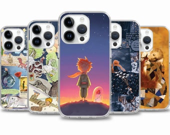 Coque pour téléphone Le Petit Prince Cartoon Movie pour iPhone 15 14 13 12 11 Coque pour Samsung S24 S23 FE A14 A54 A34 Coque pour Google Pixel 7 7A