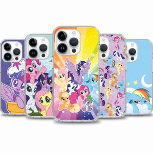 Etui na telefon Pony Cartoon Movie na iPhone'a 16e 16 15 14 13 etui na Samsunga S25 S24 FE A15 A55 A35 etui na Google Pixel 9 8 7
