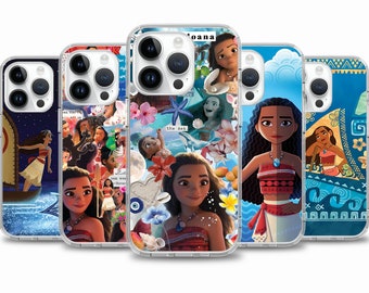 Moana Cartoon Movie phone case for iPhone 16e 16 15 14 13 case for Samsung S25 S24 FE A15 A55 A35 case for Google Pixel 9 8 7