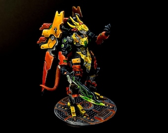 SA-4 Draco Mech | Krez3D - Synth Army | Wydruk 3D w rozdzielczości 8K | Wytrzymała żywica | Zestaw miniaturek Gundam Titan Gunpla z możliwością personalizacji w stylu science fiction