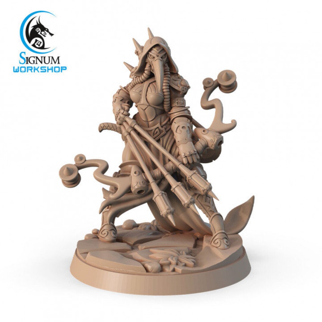 Ornella, the Infected Arrow Signum Workshop 8K Resolution 3D Print ...