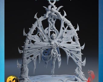 Bauchfeller | Draco Ateliers | 12K Auflösung 3D Druck | Starkes Harz | DnD Dark Fantasy Soulslike Flayed Demon Erztevil Horror TTRPG Mini
