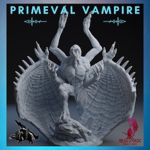 Urzeitlicher Vampir | Raketen Schwein Spiele | 12K Auflösung 3D Druck | Starkes Harz | DnD Dark Fantasy Vampir Abomination Monster Fiend