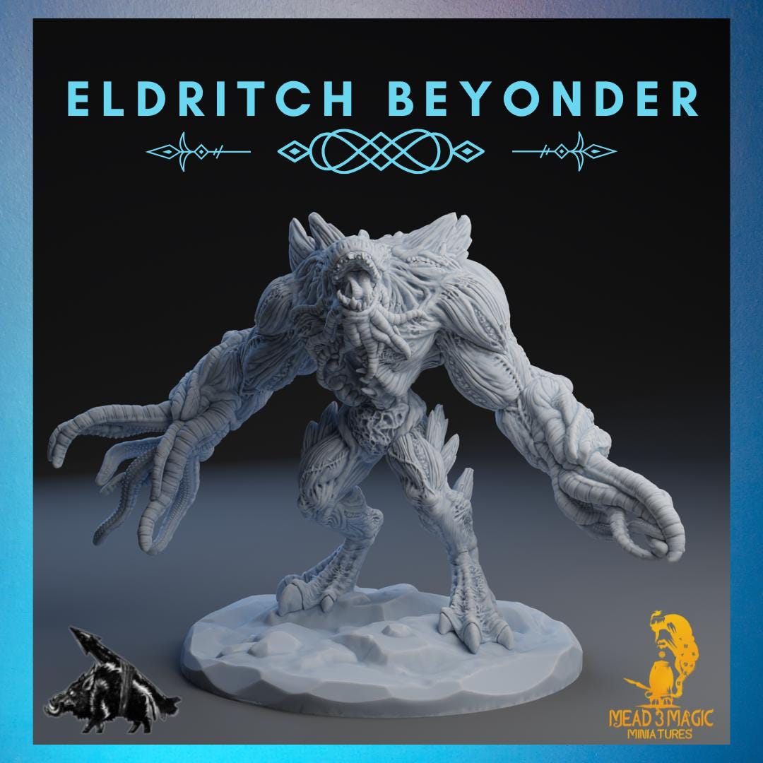 Eldritch Rocketship Eldritch Beyonder | Rocket Pig Games | 12K Resolution 3D Print | Strong ...