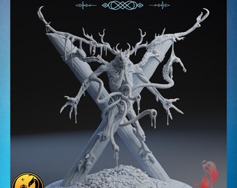 Befestigung | Draco Ateliers | 12K Auflösung 3D Druck | Starkes Harz | DnD Dark Fantasy Soulslike Dämon Monstrosität Erzteufel Horror TTRPG Mini