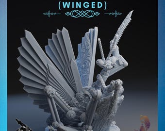 Clockwork Mantis (Winged) | Rocket Pig Games | 12K Resolution 3D Print | Strong Resin | DnD Fantasy Warforged Battlebuilt Construct Insect