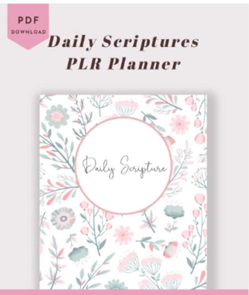 Bible Study Journal, Printable, Christian Planner, Christian Journal ...