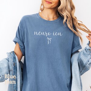 Neuro ICU Nurse Coquette Comfort Colors® T-Shirt,Neuro Intensive Care Unit, Neurological ICU Tech,Neuro ICU Crewneck Gift,Neuro Nurse Shirt