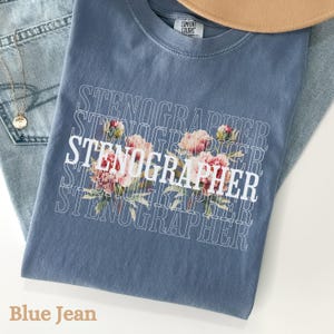 Comfort Colors®Stenographer Gift Court Reporter Sweatshirt, Stenographer Sweatshirt,Gift for Court Reporter,Court Reporting Steno Shirt Gift