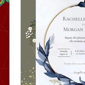 KIT of WEDDING INVITATION, choose yours. Customizable Templates! Beautiful templates