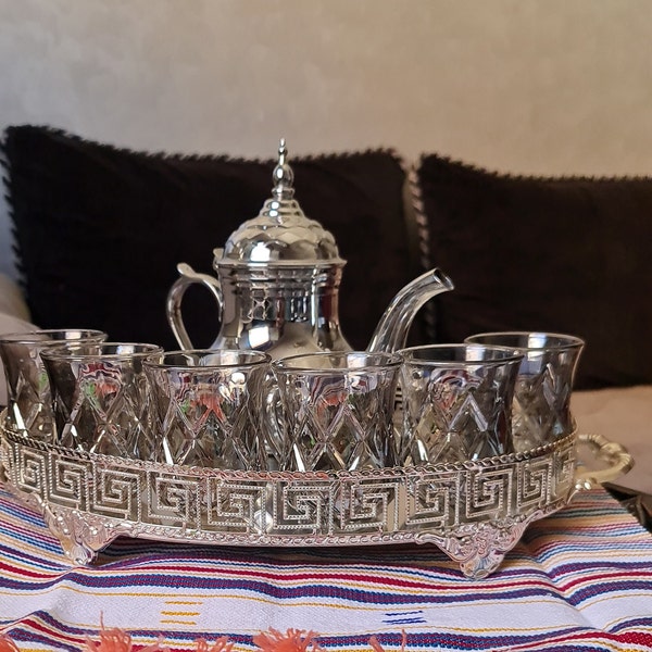 Moroccan Tea Set Etsy