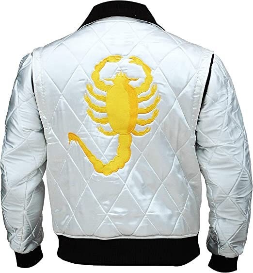 Drive Scorpio Ryan Gosling Jacket Movie GOLD  Throw Pillow for Sale by  Mitsuoo