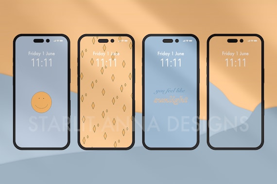 Sunlight Aesthetic Mobile Wallpaper Set x4 for iPhone 12 / 13 / 14:  Hand-drawn Minimalist Designs and Quotes INSTANT DIGITAL DOWNLOAD - Etsy  Australia
