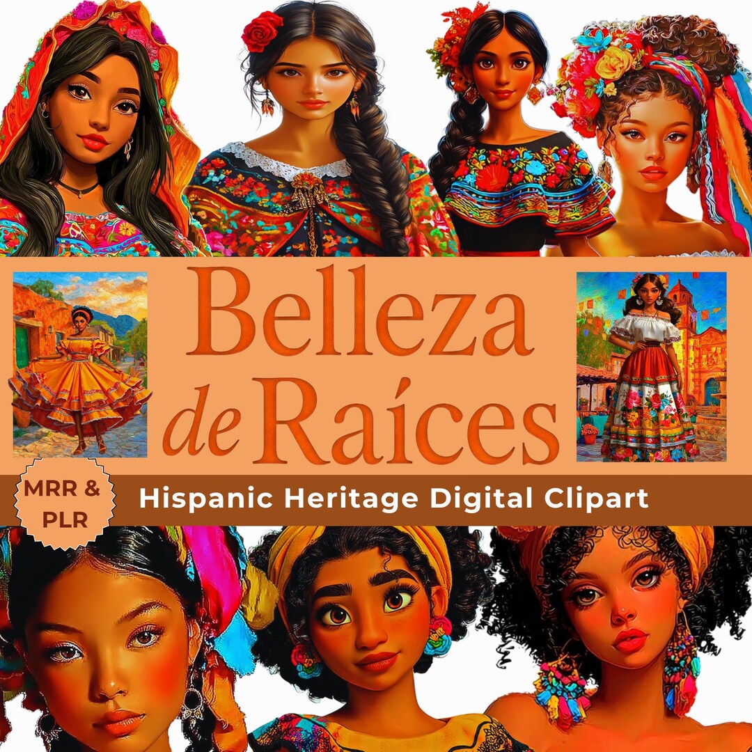 Hispanic Heritage Clipart, Heritage Month, Classroom Resources, Latin ...