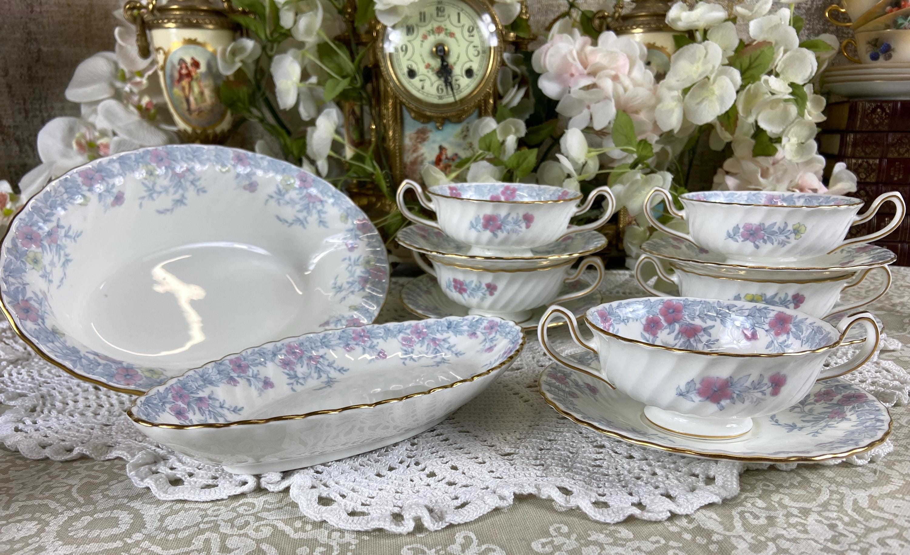 Vintage Minton Garden Pink Part Dinner Set - Etsy