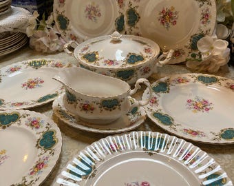 希少ロイヤルアルバートハーテイントンディナープレート 2枚セット 希少ロイヤルアルバートハーテイントンディナープレート 2枚セット