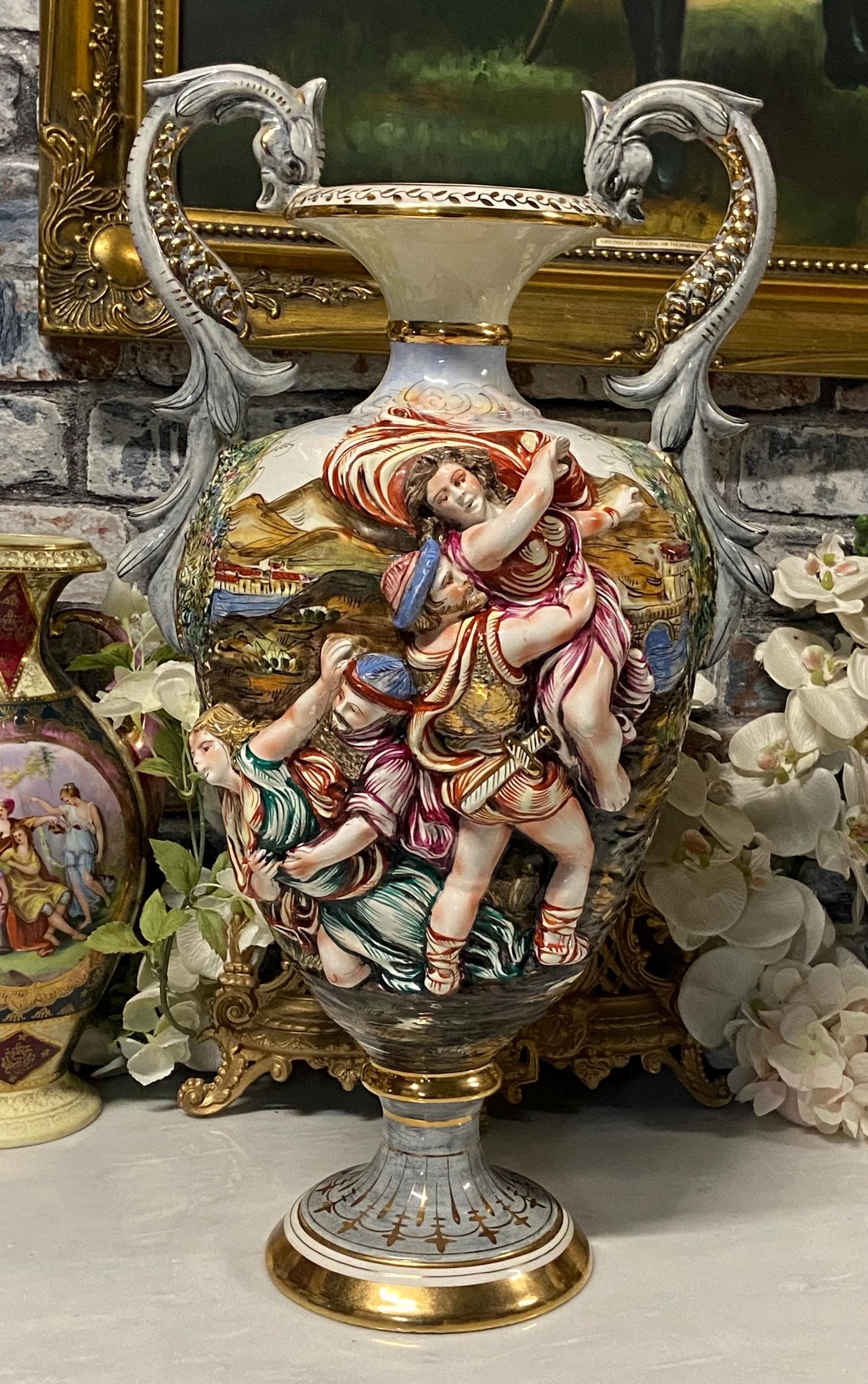 Capodimonte plate - Etsy 日本