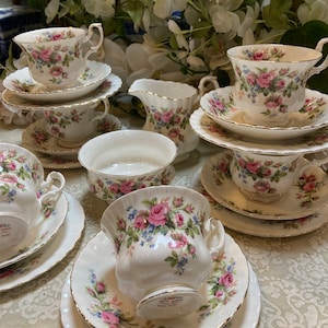 Royal Albert „Moos Rose “ Tee Set