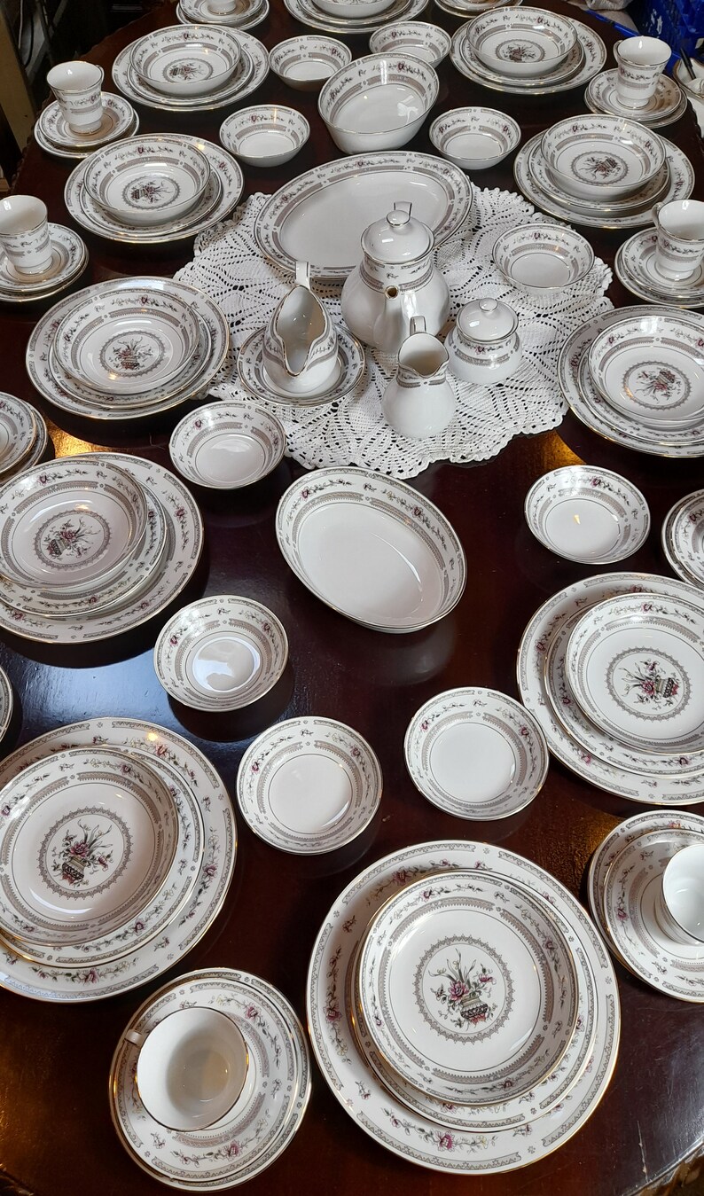 Vintage Noritake Dinner Set Etsy