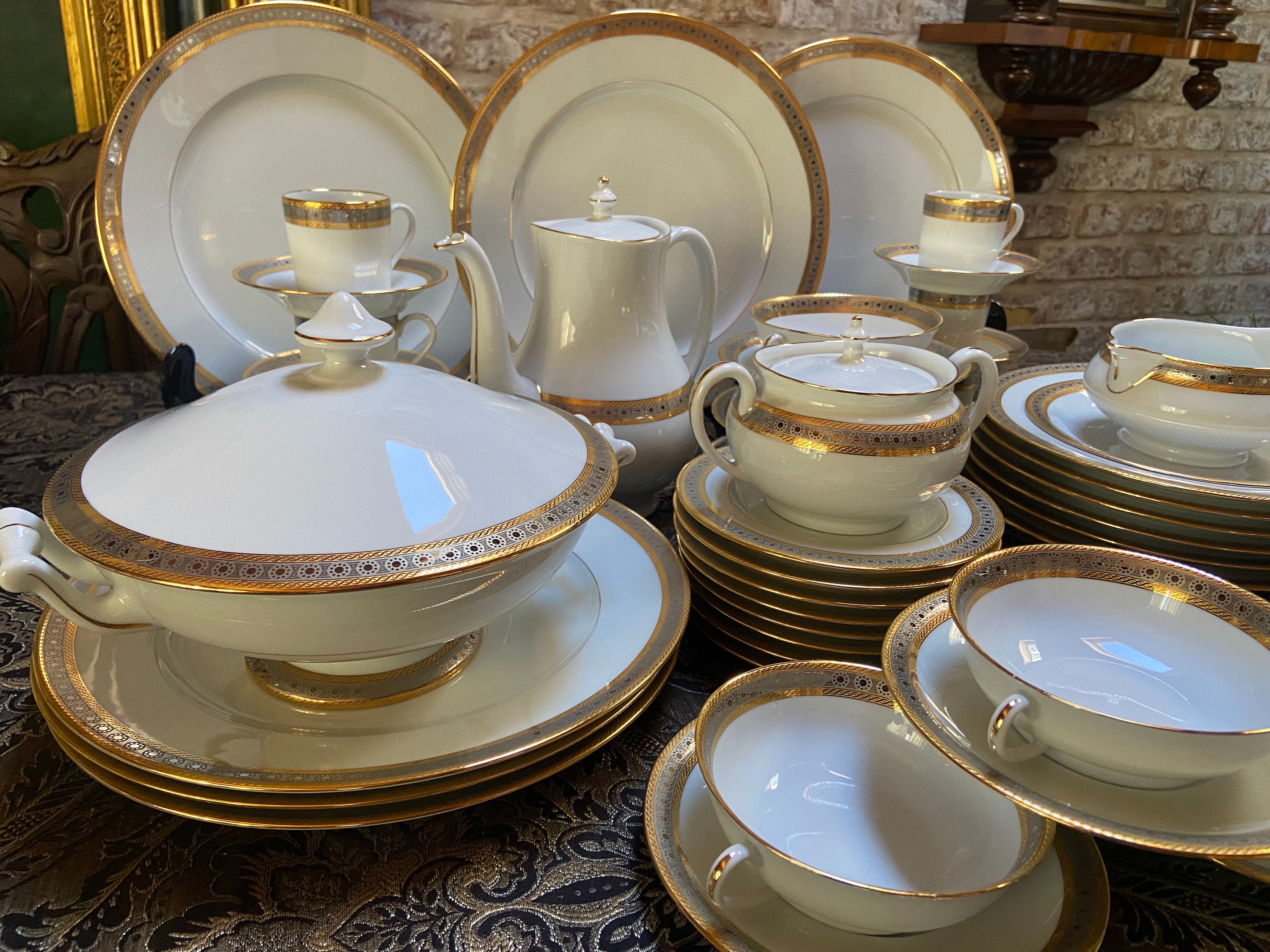 Limoges Haviland Place Vendome dinner set