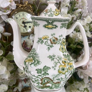 Vintage Masons Mandschu Kaffeekanne