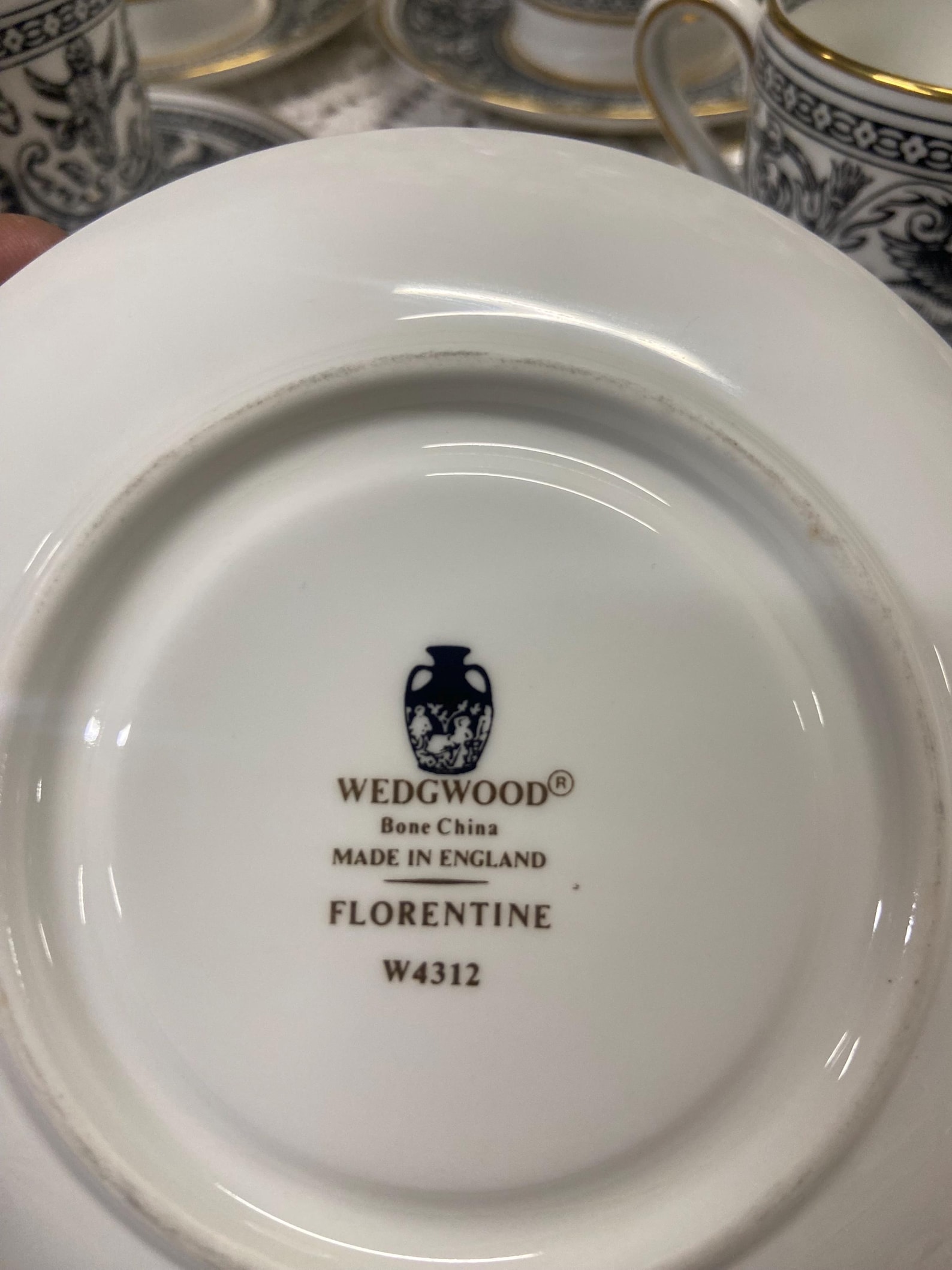 Rare Vintage Wedgwood “florentine “ Coffee Set - Etsy