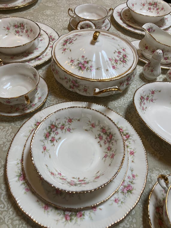 Royal Albert/ Paragon Victorian Rose Dinner Set for 6 Person - Etsy UK