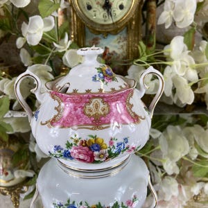 Royal Albert Lady Carlyle sugar box