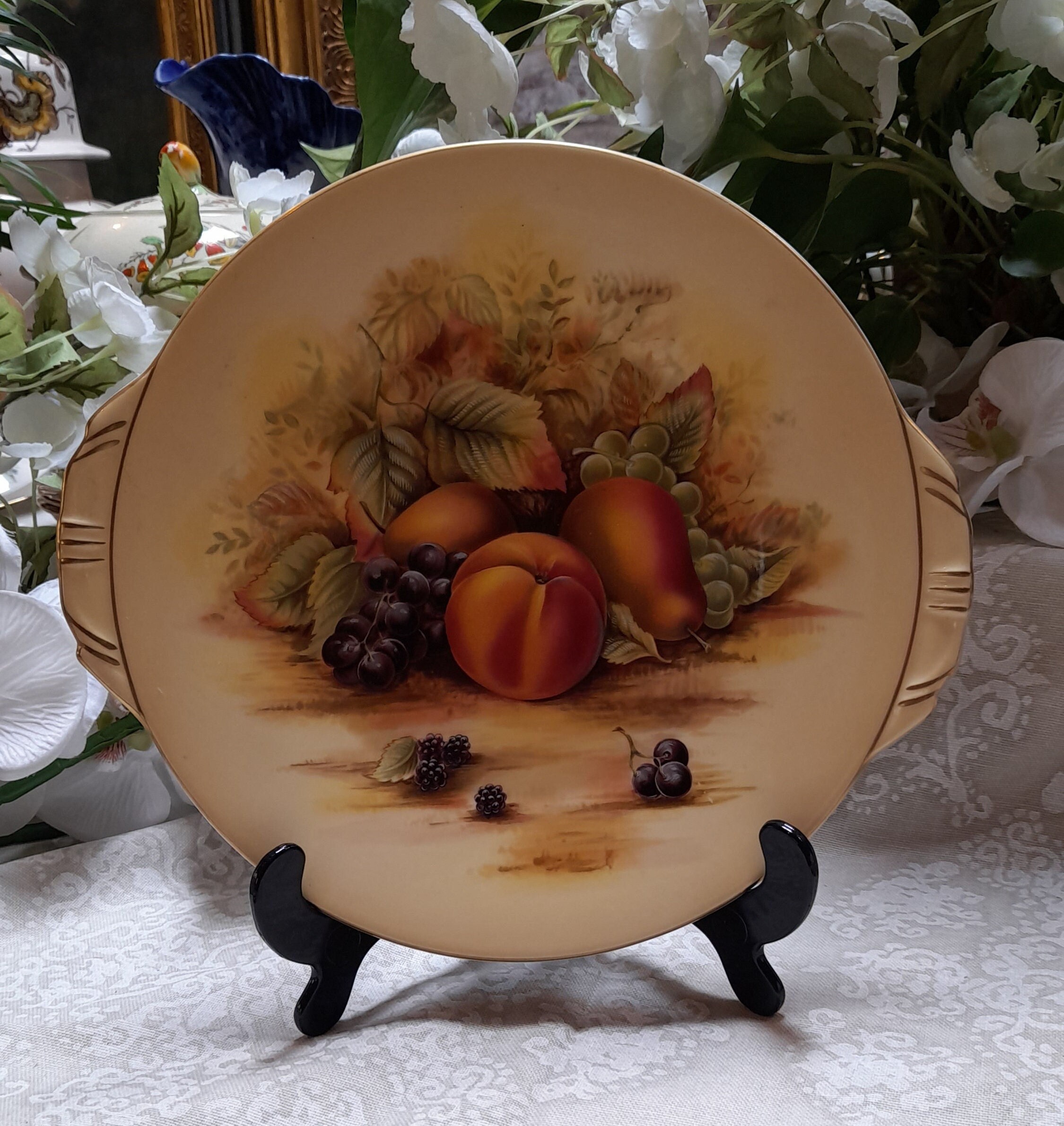 Aynsley cake plate - Etsy 日本 Aynsley cake plate - Etsy 日本