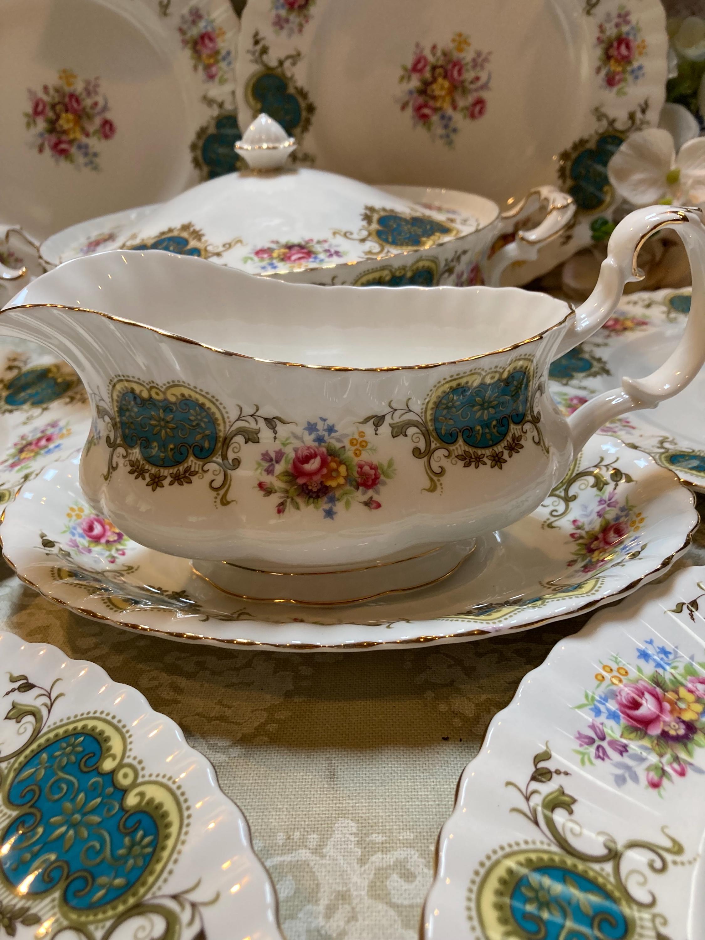 Vintage Royal Albert “berkeley” Part of Dinner Set - Etsy