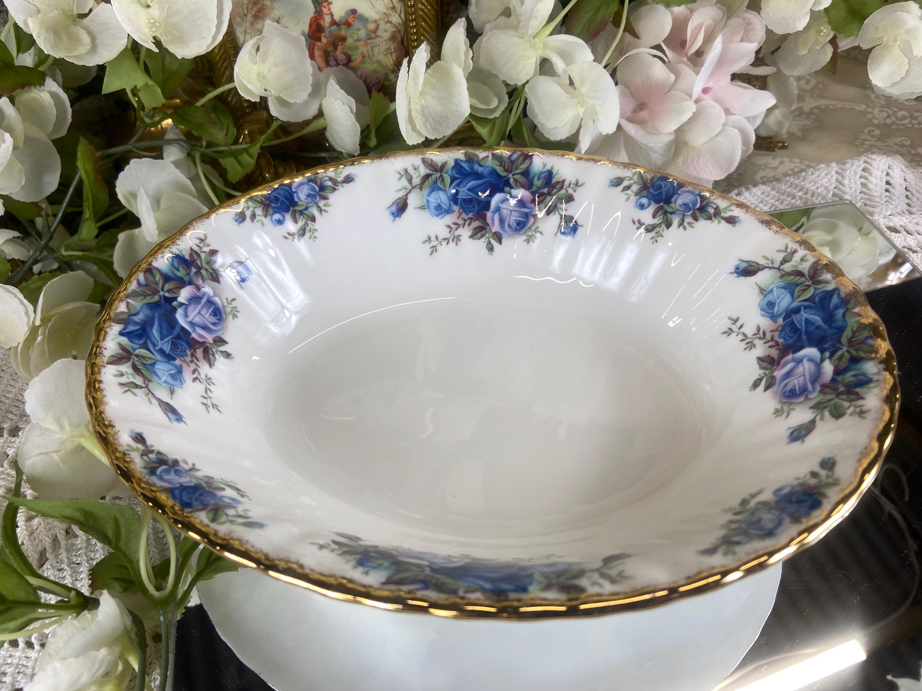 ロイヤルアルバート ムーンライトローズ オーバルサラダボウル - Etsy 日本