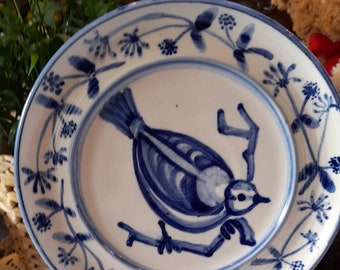 Handpainted  vintage plate