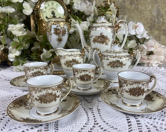 Vintage Noritake Tea Set - Etsy