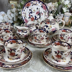 Masons Mandalay Tea Set - Etsy