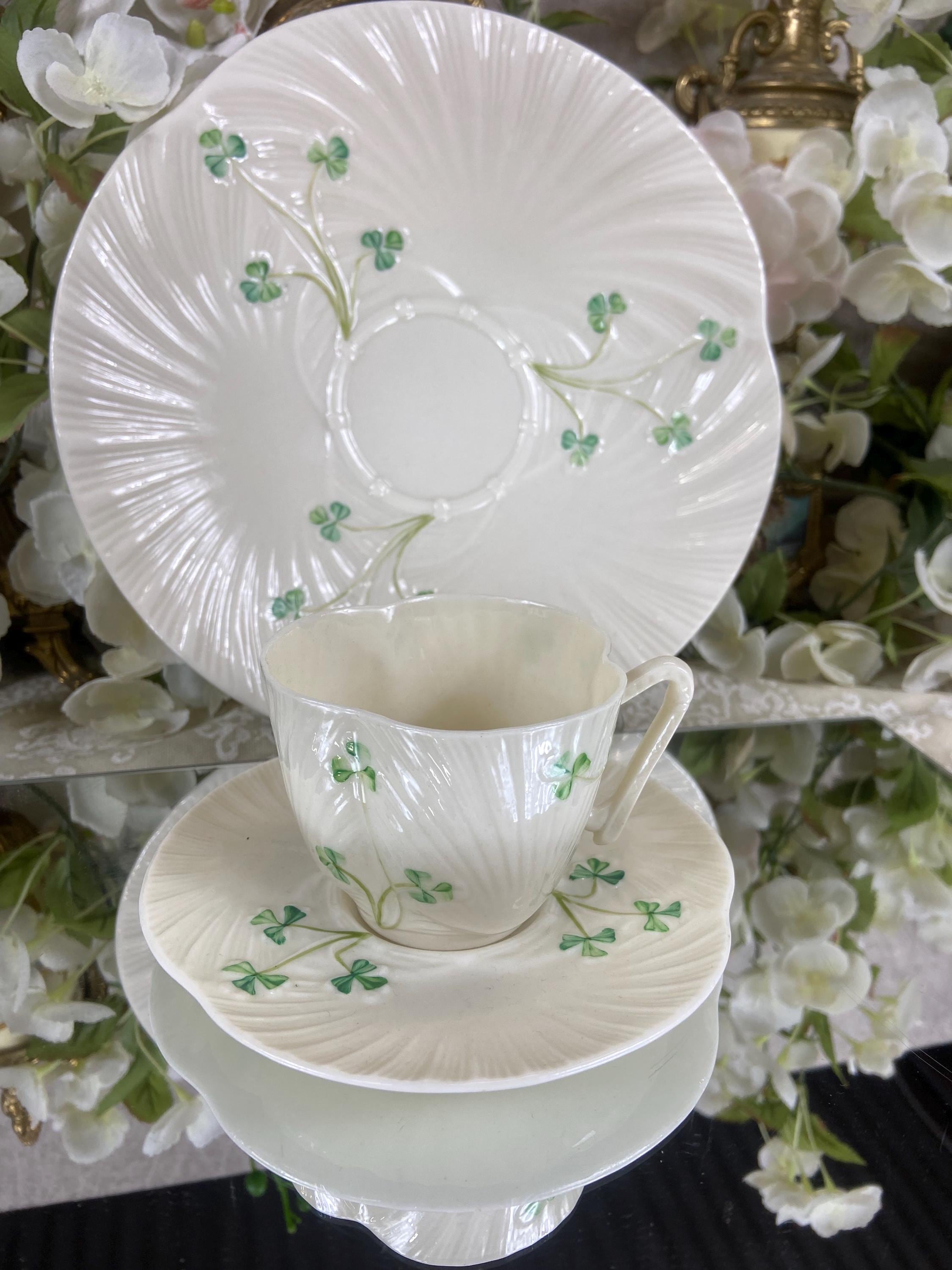 Belleek tea set - Etsy 日本