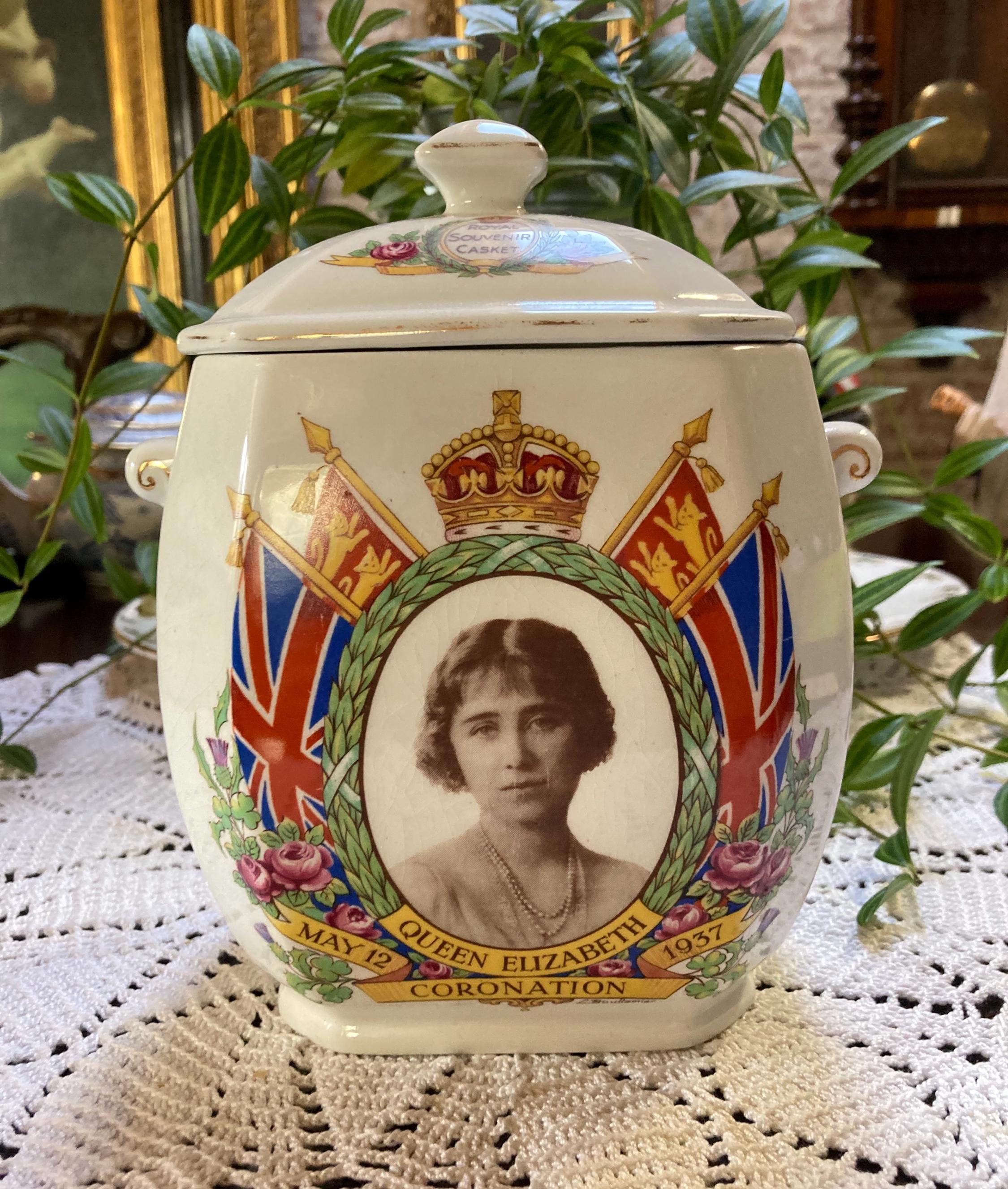 ヴィンテージビスケットバレル - Etsy 日本