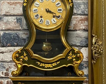 Ansonia “golden Medallion” Wall Clock (vintage)— 8-day, Triple