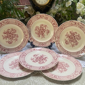 An Antique Masons  Stratford plates