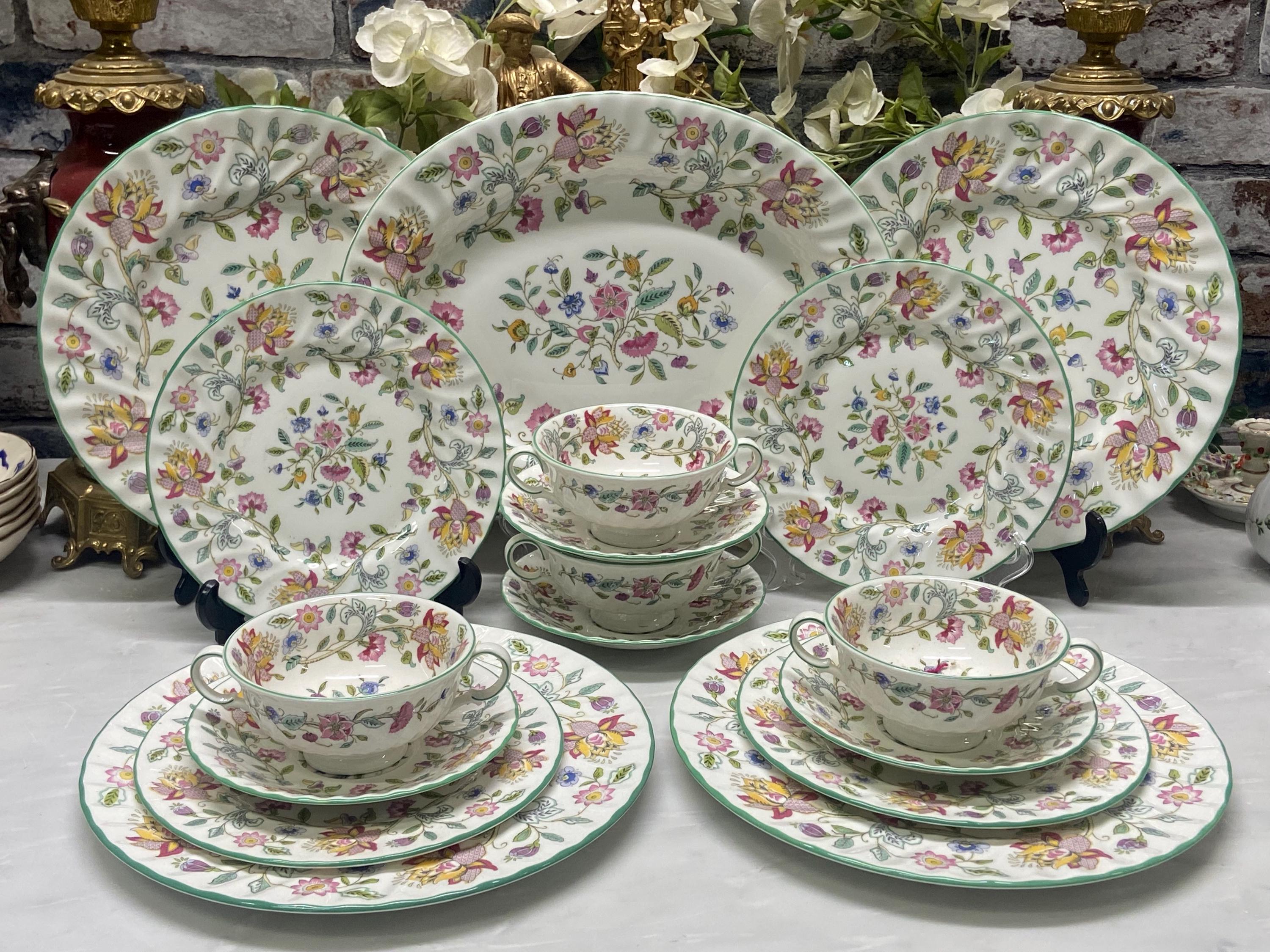 MINTON Haddon Hall Celebration 食器セット Minton Haddon Hall Dinner Set - Etsy