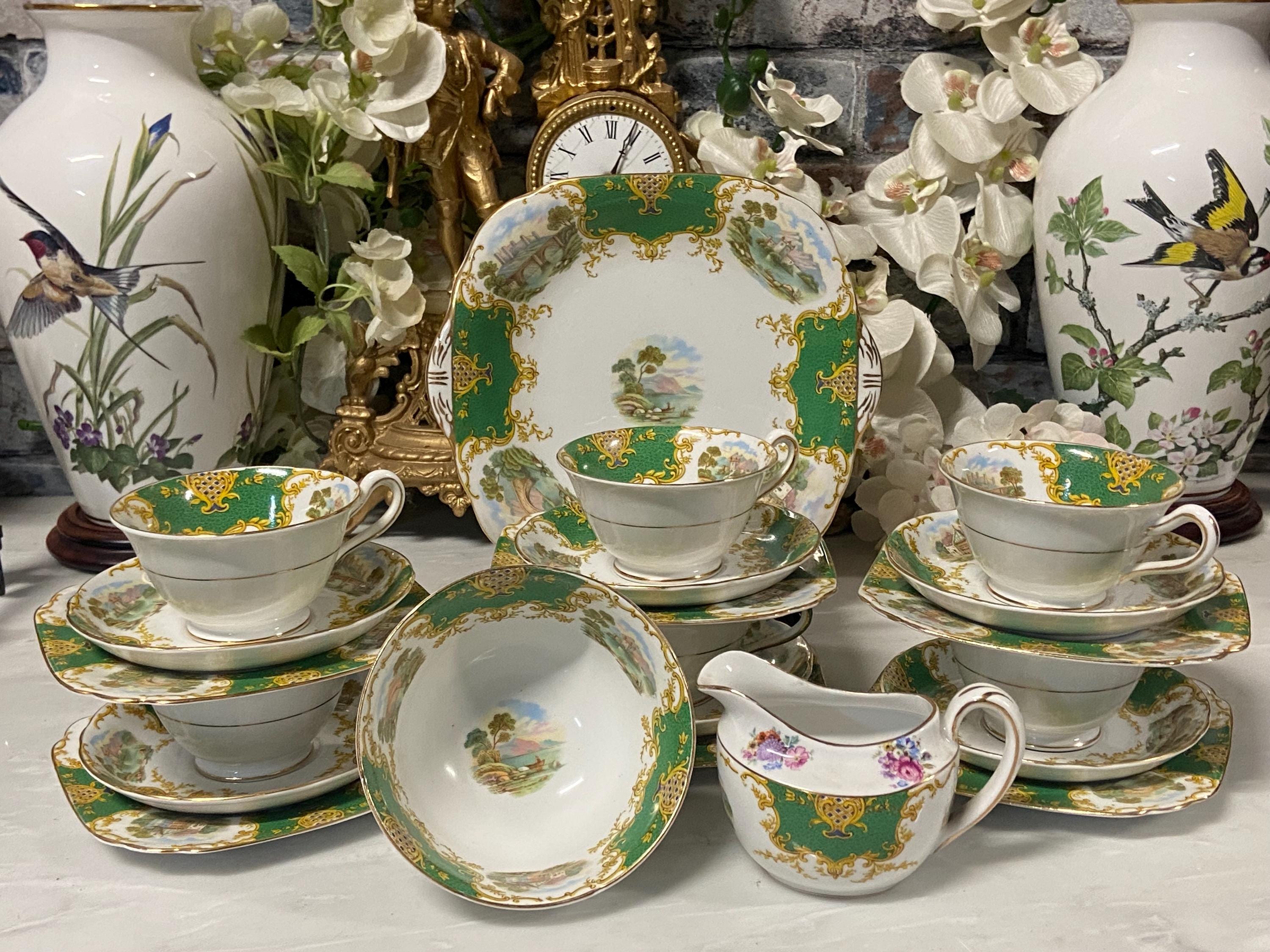 Antique tea set england - Etsy 日本