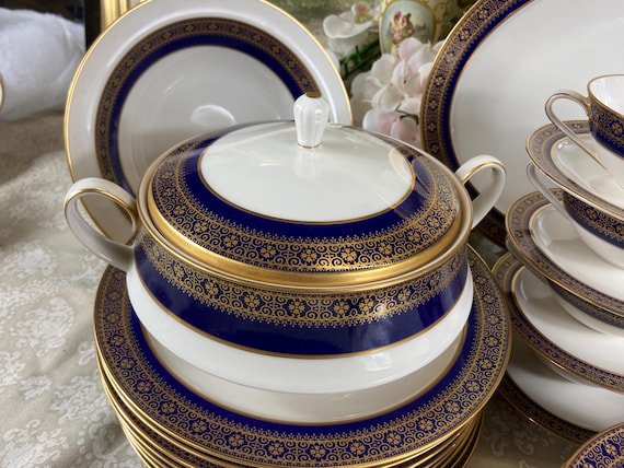 Vintage Noritake Aristocrat 7903 Dinner Set - Etsy
