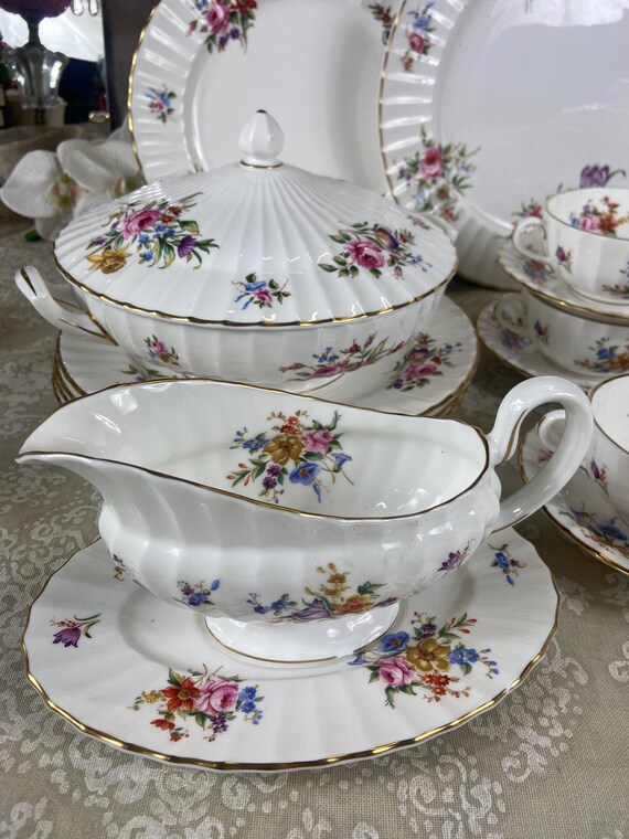 ロイヤルウースター ロアノーク スープ皿 4枚セット