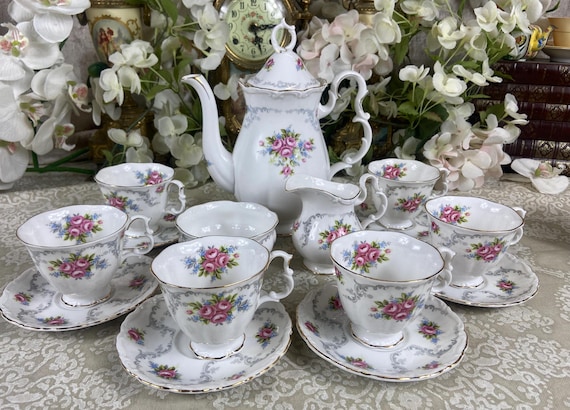 ロイヤルアルバート トランクイリティ コーヒーセット - Etsy 日本