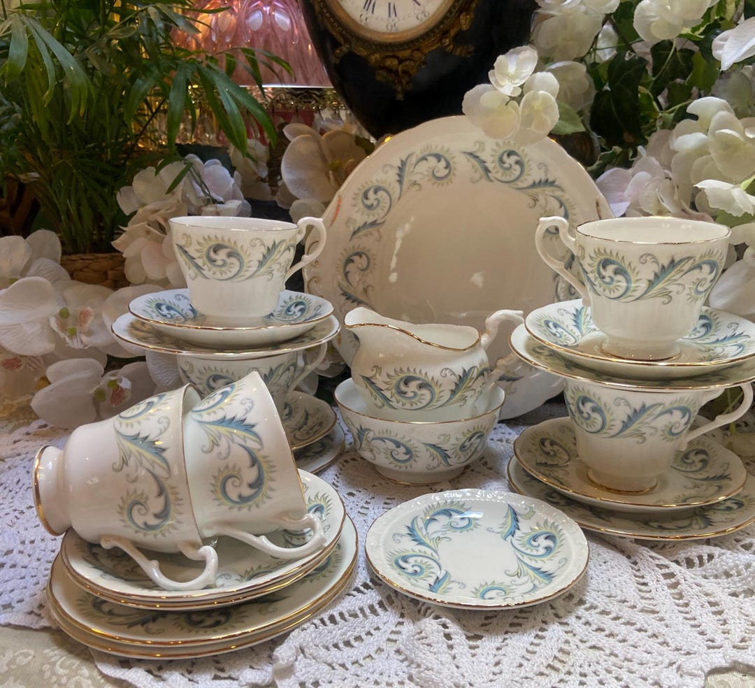 Pu Strathpine Tea Set Royal Stafford Tea Set - Etsy