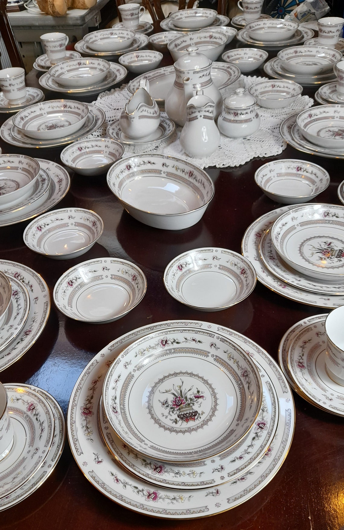 Vintage Noritake Dinner Set Etsy