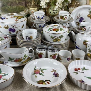 Royal Worcester Evesham Serving Pieces - Etsy