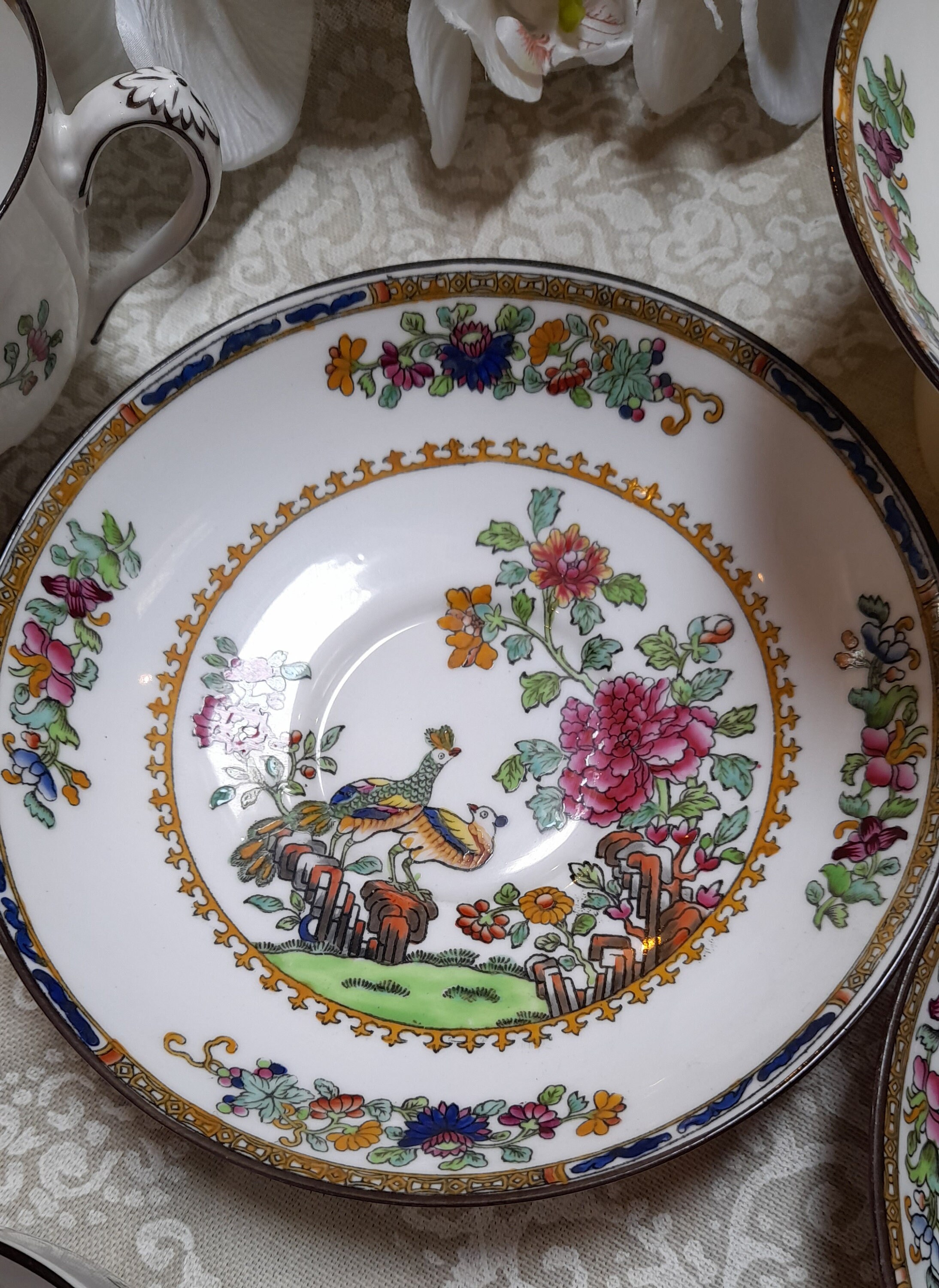 An Antique Spode Copeland Tea Cups With Plates Etsy Australia