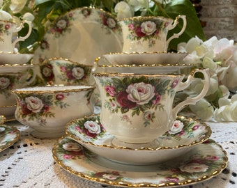 Royal Albert “Celebration” tea set